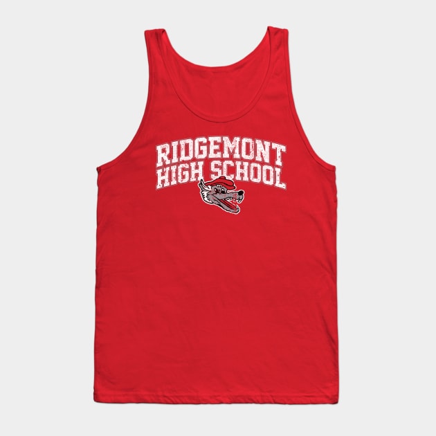 Ridgemont High School Tank Top by huckblade